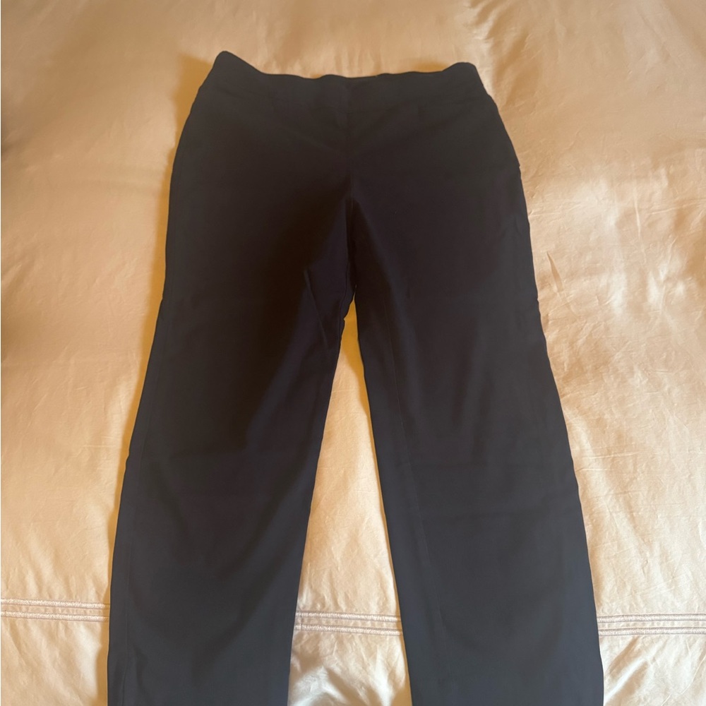 Chico's Brigitte Slim Pull-On Ankle Pants (Navy)